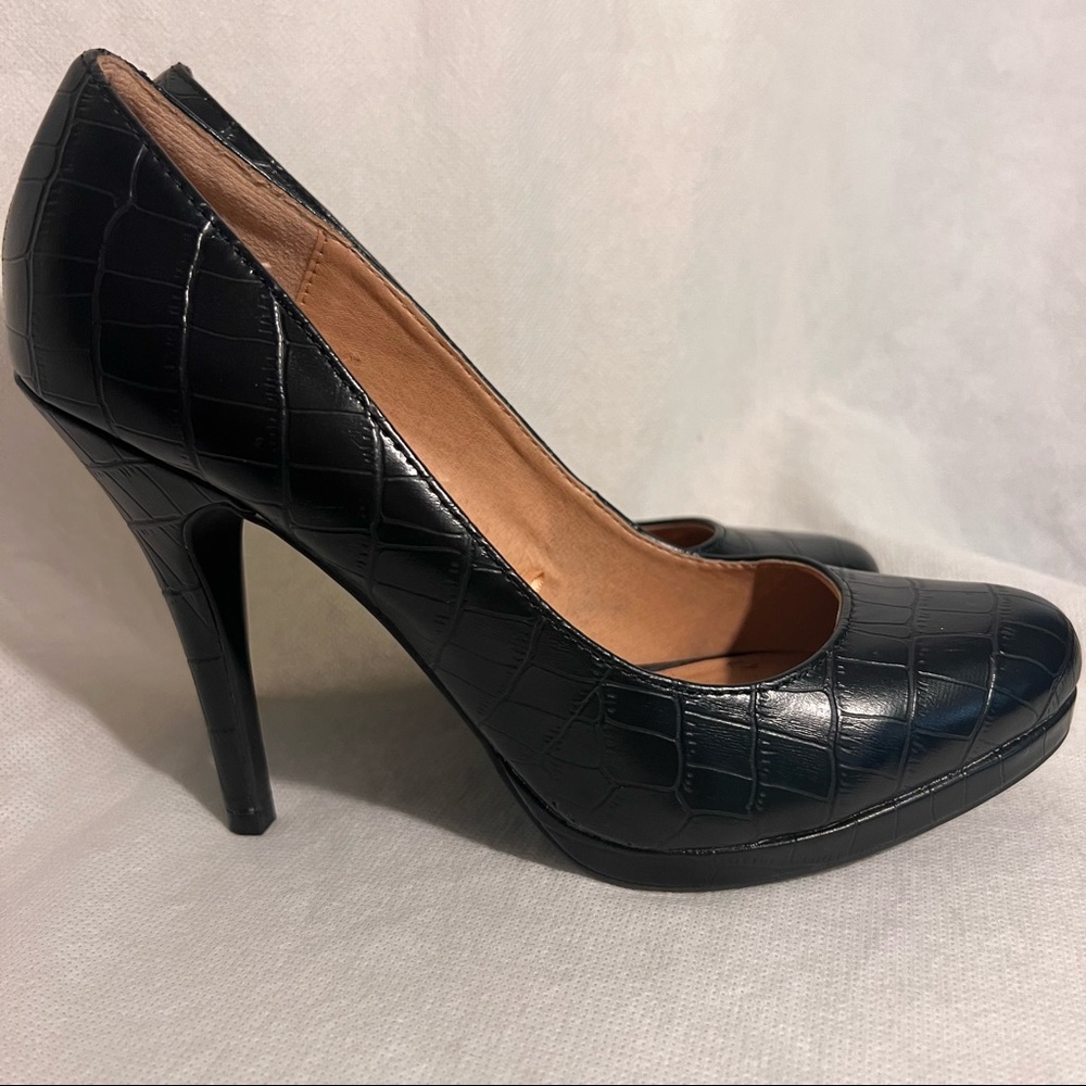 NY&CO black high heel dressy pump, size 9, nwot